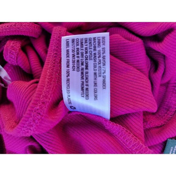 Wild Fable Women’s Plum Purple Tank Bodysuit | Side Cut Out | Rayon Spandex - Picture 7 of 9